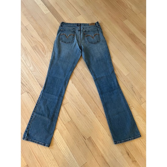Levi's 515 Bootcut Jeans Women Size 6 Medium Wash Denim Pants - Picture 4 of 11